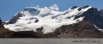 Některé hory v n.p. Jasper jsou po celý rok pokryté ledovcem
