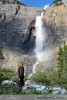 Moc hezký vodopád Takakkaw fall v n.p. Yoho