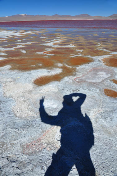 Rozloučení - Laguna Colorada, Bolívie