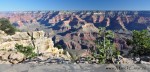 Národní park Grand Canyon v Arizoně není třeba nijak představovat. Jeho obrovská hloubka a šířka nadchne snad každého návštěvníka. Zde je pohled z jižního Rimu směrem na sever