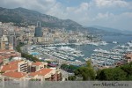 Monte Carlo, Monako - bydlet bych zde nechtěl, ale pohled na město ve svazích pod horami na pobřeží Středozemního moře je hezký