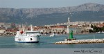Příjezd lodí do Splitu