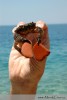 Maličký krab - těm velkým, co žijí například v Thajsku, dávat prsty do jejich klepet radši nezkoušejte :)