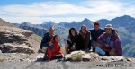 S přáteli jsme se dostali až na vrcholky Kotických Alp na křižovatce 3 států. My jsme na italské straně, hory za námi jsou ve Francii a kousek vpravo se nachází Švýcarsko